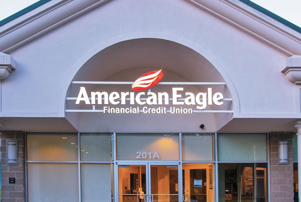 a building with a sign on the front